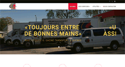 Desktop Screenshot of demenagementgagne.com